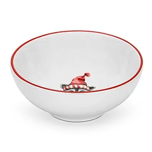 Пиала из доломита 11 х 5 см Merry Christmas арт. 0362