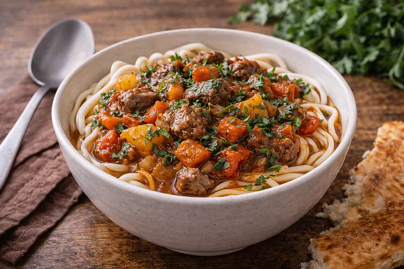 Лагман: рецепт домашнего приготовления