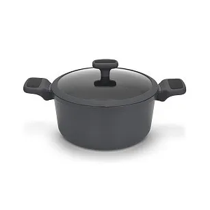 Кастрюля с антипригарным покрытием 24 см / 4,7 л Titanium pro