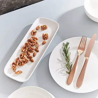 Блюдо для сэндвичей из фарфора 29,5 х 11 х 2 см Horeca