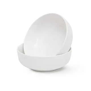 Набор тарелок из фаpфора на 2 персоны, 6 предметов, белый Horeca