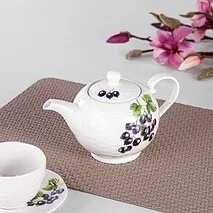 Фарфоровый чайник 700 мл Currant