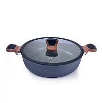 Сотейник с антипригарным покрытием 28 см / 4,1 л Diamond (для индукции)