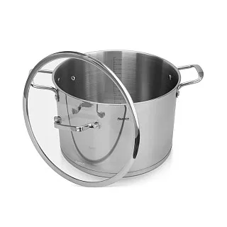 Кастрюля из нержавеющей стали 30 см / 13,4 л Esaad