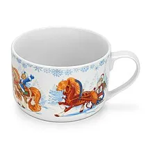 Кружка фарфоровая 700 мл С Новым годом! арт. 16043