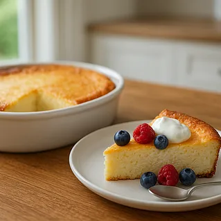 Запеканка из творога как в детстве