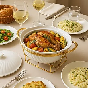 Мармит 23 см (фарфор)