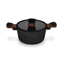 Кастрюля с антипригарным покрытием 20 см / 2,6 л индукция Diamond