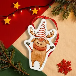 Елочная игрушка "Олень" арт. 0403
