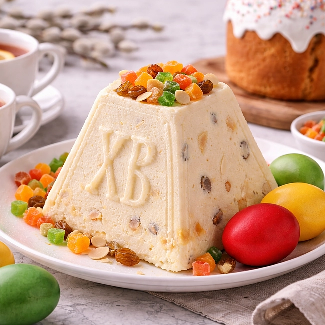 Творожная пасха: рецепт для праздничного стола