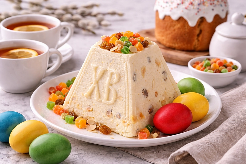 Творожная пасха: рецепт для праздничного стола