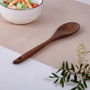 Ложка сервировочная из акации 33 см