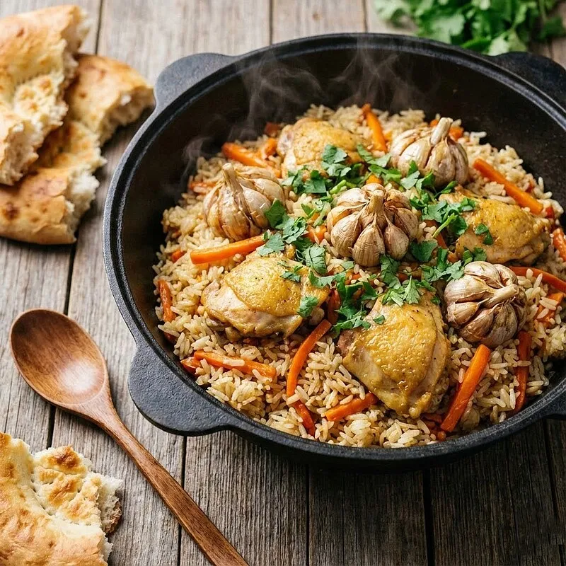 Плов с курицей: сытное блюдо на всю семью