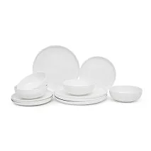 Обеденный сервиз из фарфора на 4 персоны / 12 пр. Horeca