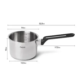 Ковш из нержавеющей стали 14 см / 1,46 л Mia