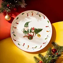Тарелка 25 см Merry Christmas арт. 0382