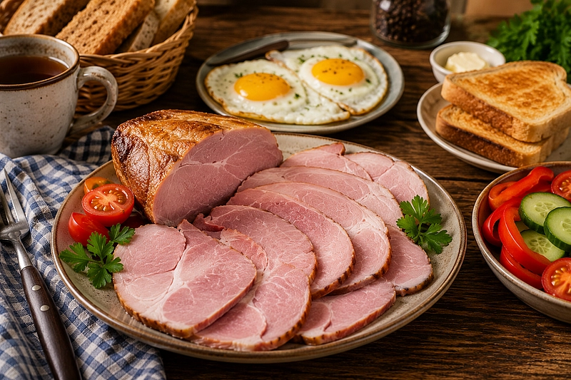 Домашняя ветчина: рецепты из свинины, курицы и индейки