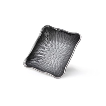 Блюдце фарфоровое 10 см Elegante gray арт. 13459