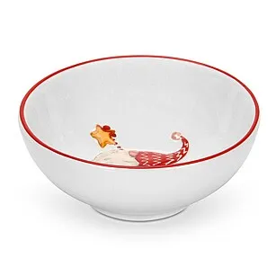 Пиала из доломита 11 см Merry Christmas арт. 0391