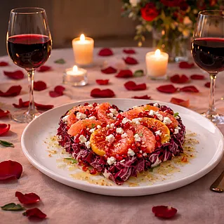 Салат в виде сердца: Романтический рецепт на 14 февраля