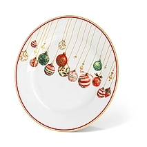 Тарелка фарфоровая 20,4 см Christmas balls арт. 13352