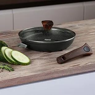 Алюминиевая сковорода 24 см Capella (для индукции)