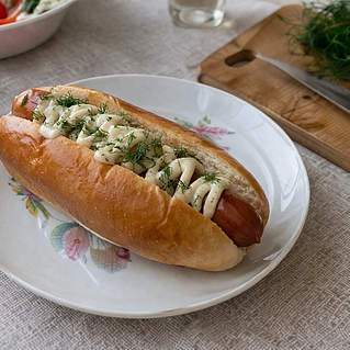 Домашний хот-дог - вкуснее уличного