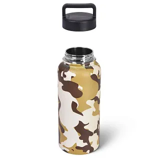 Стальной термос 880 мл миллитари дизайн