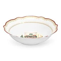 Салатник фарфоровый 23,5 см Christmas eve арт. 16029