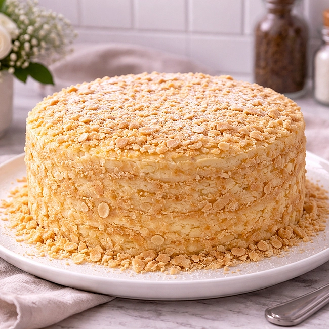 Торт «Наполеон»: рецепт для праздничного стола