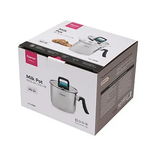 Кастрюля из нержавеющей стали с антипригарным покрытием 2,5 л (для молока)