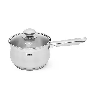 Ковш индукционный 16 см / 2,1 л с крышкой Felina (нерж. сталь)