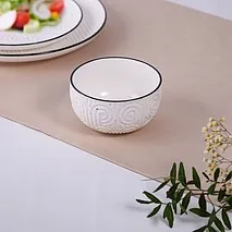 Фарфоровая миска 12 х 6,4 см  Art deco