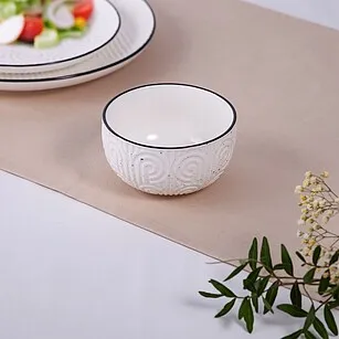 Фарфоровая миска 12 х 6,4 см  Art deco