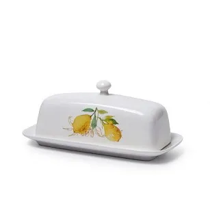 Маслёнка фарфоровая 20 см Capri