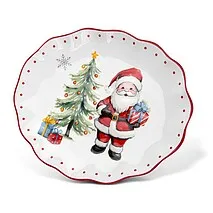 Сервировочная тарелка 23 см Merry Christmas арт. 0360