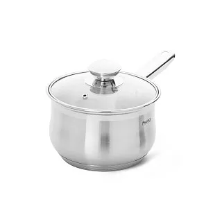 Ковш с крышкой 14 см / 1,1 л нержавеющая сталь Felina