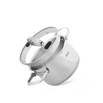 Кастрюля со складными ручками 2,5 л / 18 см Avelin (нержавеющая сталь)