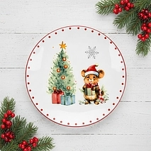 Десертная тарелка 14,5 см Merry Christmas арт. 0365