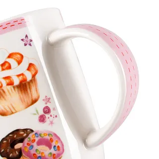 Фарфоровая кружка 350 мл в подарочной упаковке арт. 14066