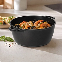 Казан кастрюля из литого алюминия 4 л / 24 х 11 см Cook pro