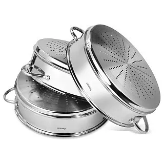 Мантоварка из нержавеющей стали 32 см / 12 л Barakat