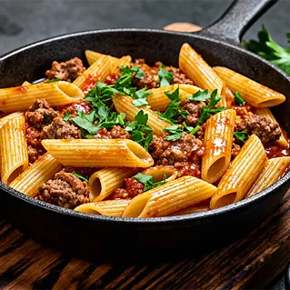 Макароны по-флотски: базовый рецепт с фаршем и луком