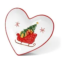 Блюдо сервировочное 19 см Merry Christmas арт. 0389