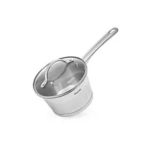 Ковш из нержавеющей стали с крышкой 16 см / 1,5 л Tierno