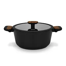 Кастрюля антипригарная 26 см / 5,44 л индукция Feorella