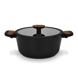 Кастрюля антипригарная 26 см / 5,44 л индукция Feorella