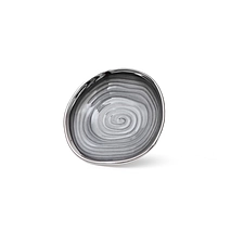Блюдце фарфоровое 10 см Elegante gray арт. 13450