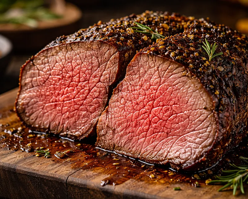 Ростбиф: рецепт мягкой говядины в духовке