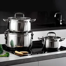 Набор посуды из нержавеющей стали 6 пр. Iron elegance